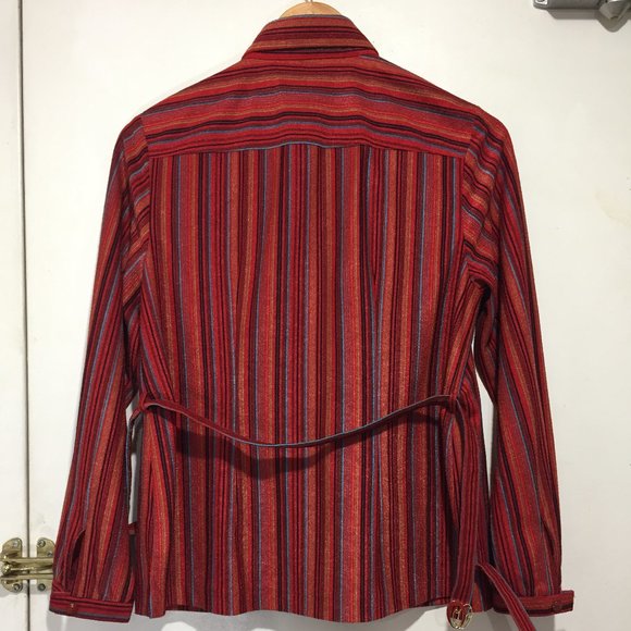 VINTAGE MIDI BELTED SKIRT SETS SIZE 40 - Picture 4 of 6